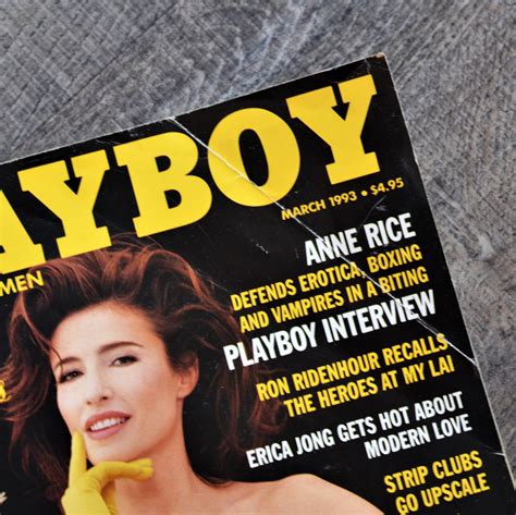 playboy mimi rogers|1993, March, Playboy Cover .